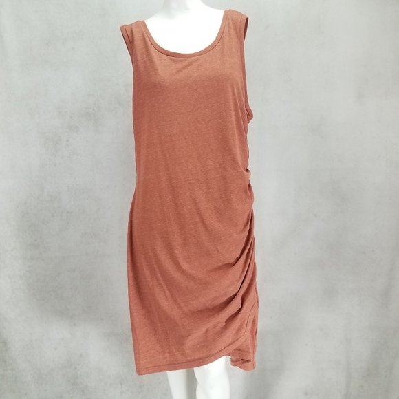 Leith Dresses & Skirts - NWT Leith XXL Ruched Bodycon Tank Dress Sleeveless
